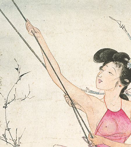 泾川县-胡也佛的仕女画和最知名的金瓶梅秘戏图