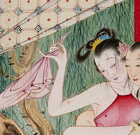 泾川县-迫于无奈胡也佛画出《金瓶梅秘戏图》，却因此成名，其绘画价值不可估量